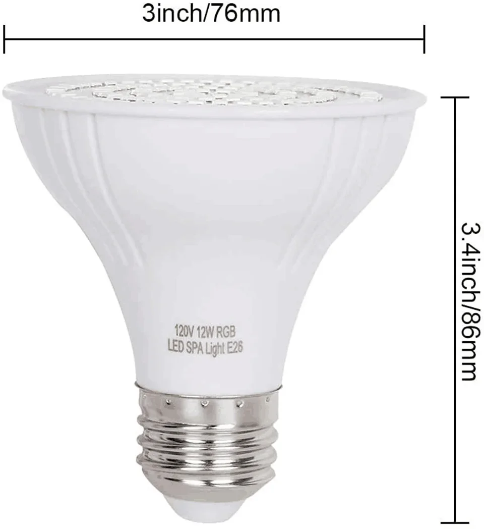 12W LED-SPA-Lampe für Schwimmb – Xy Spa & Wellness George Town Bewertung und Preis